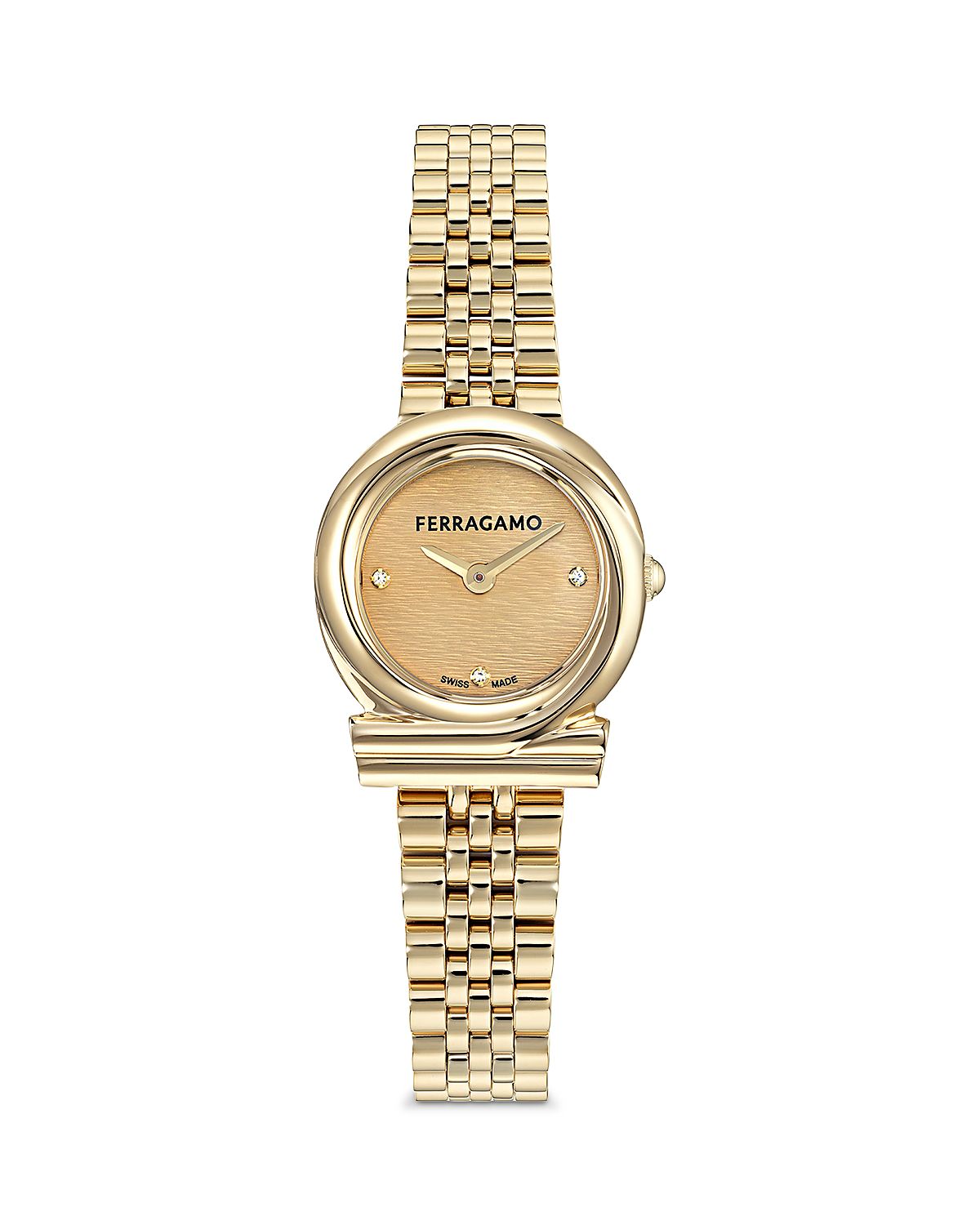Ferragamo Gancini Twisted Watch, 23mm