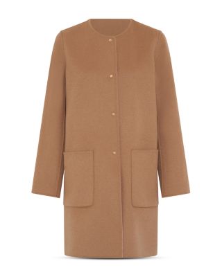 Precilia Wool Snap Front Jacket
