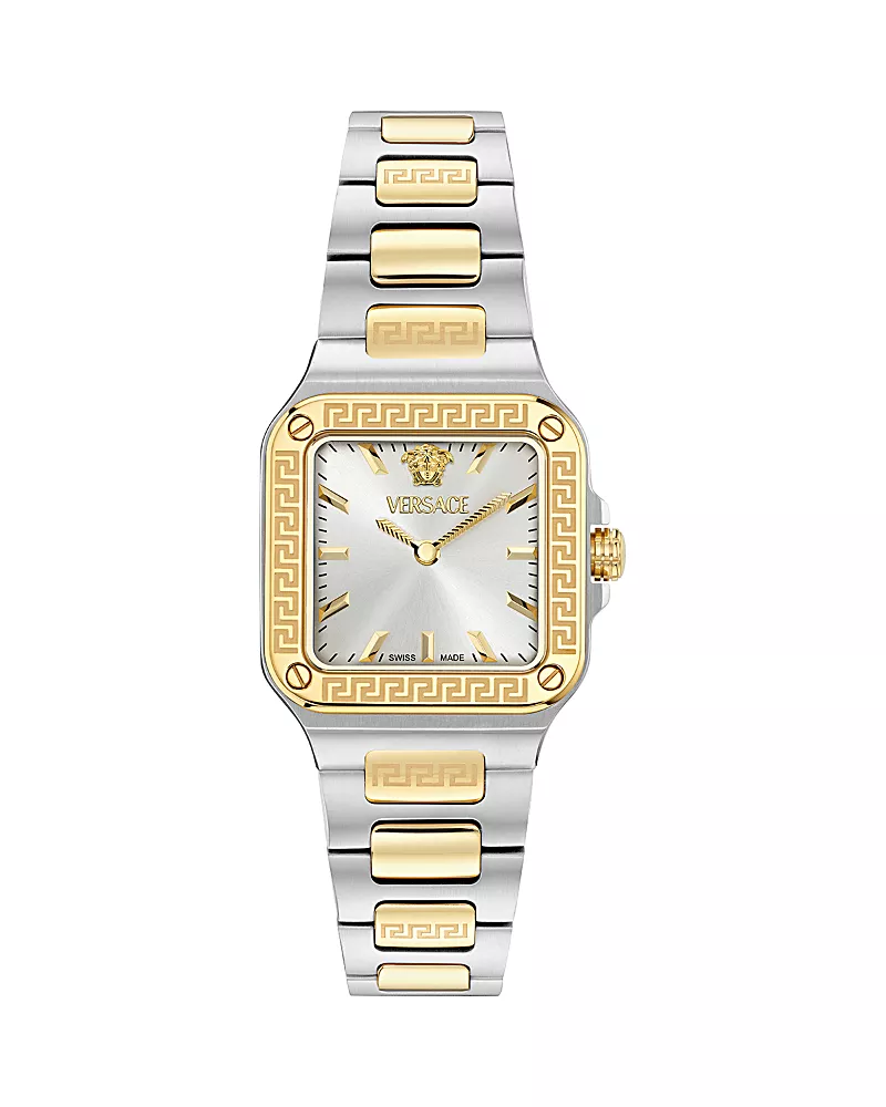Versace Greca Edge Watch, 30mm