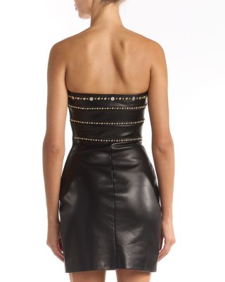 Nappa Plonge' Leather Dress