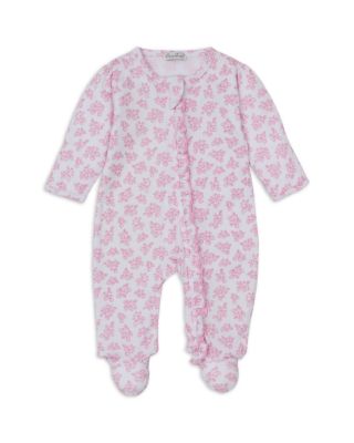 Girls' Printed Zip Footie - Baby
