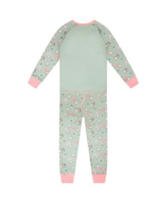  Girls' Organic Cotton Kitten Two-Piece Pyjama Set - Little Kid