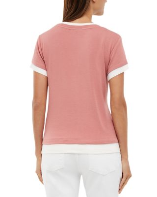Veronica Layered Short Sleeve Tee