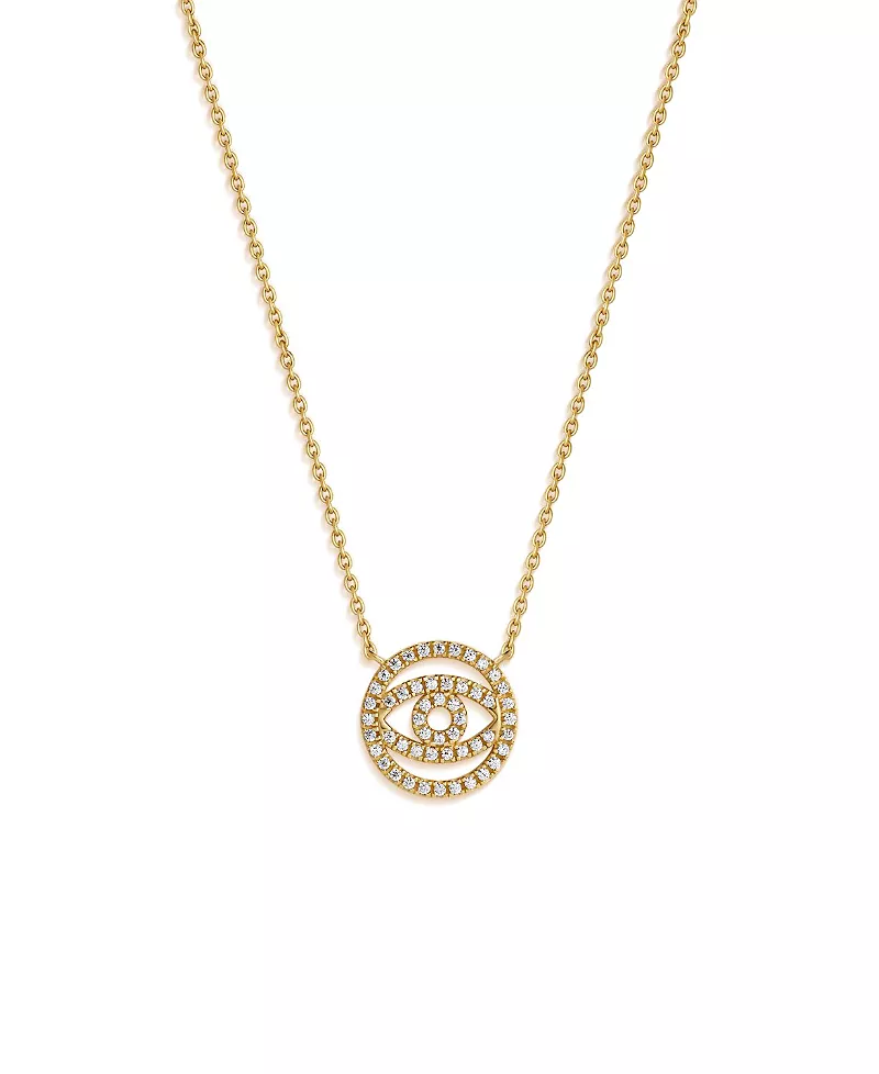 Karma and Luck Silent Glow Evil Eye Protection Necklace