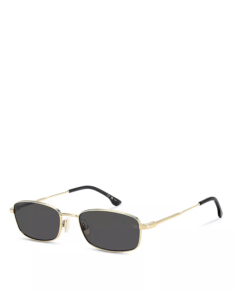 Victoria Beckham Rectangular Sunglasses, 55mm