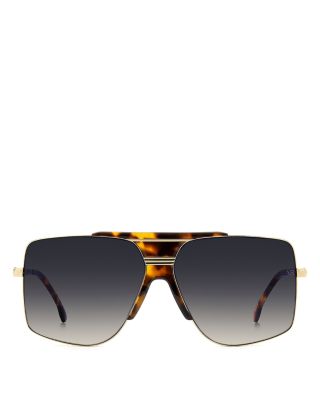Square Double Bridge Sunglasses, 62mm
