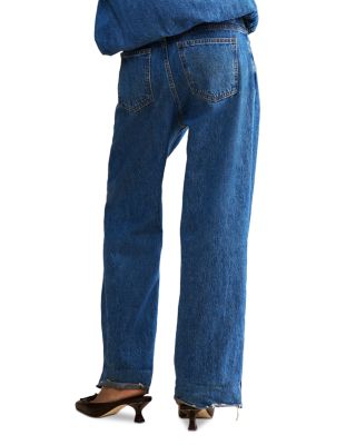 The Baggy High Rise Jeans in Medium Wash