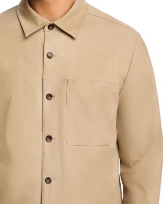 Suede Overshirt