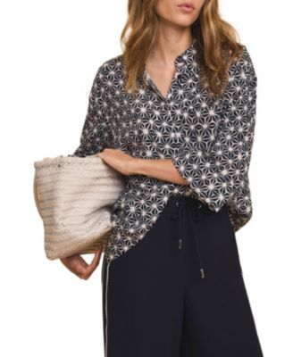  Women's Geometric Print Resort Shirt