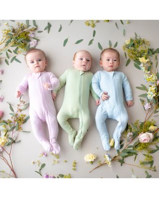 Unisex Zippered Footie - Baby