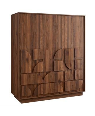  Bulwark 3-Door Wardrobe Closet