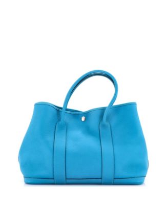 36 Garden Party Tote Leather