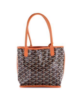  Mini Anjou Reversible Tote Coated Canvas