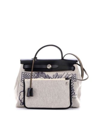 31 Herbag Zip Pegase Pop Toile and Leather