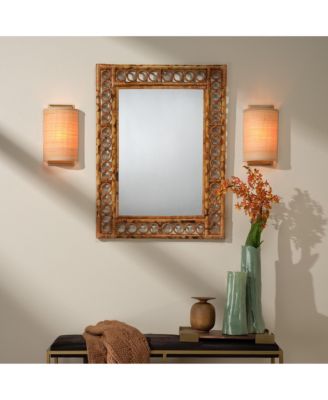  Riley Raffia 1-Light Wall Sconce