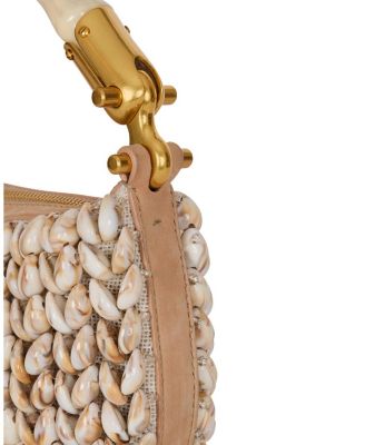  Ebene Mini Bag in Suede and Shells