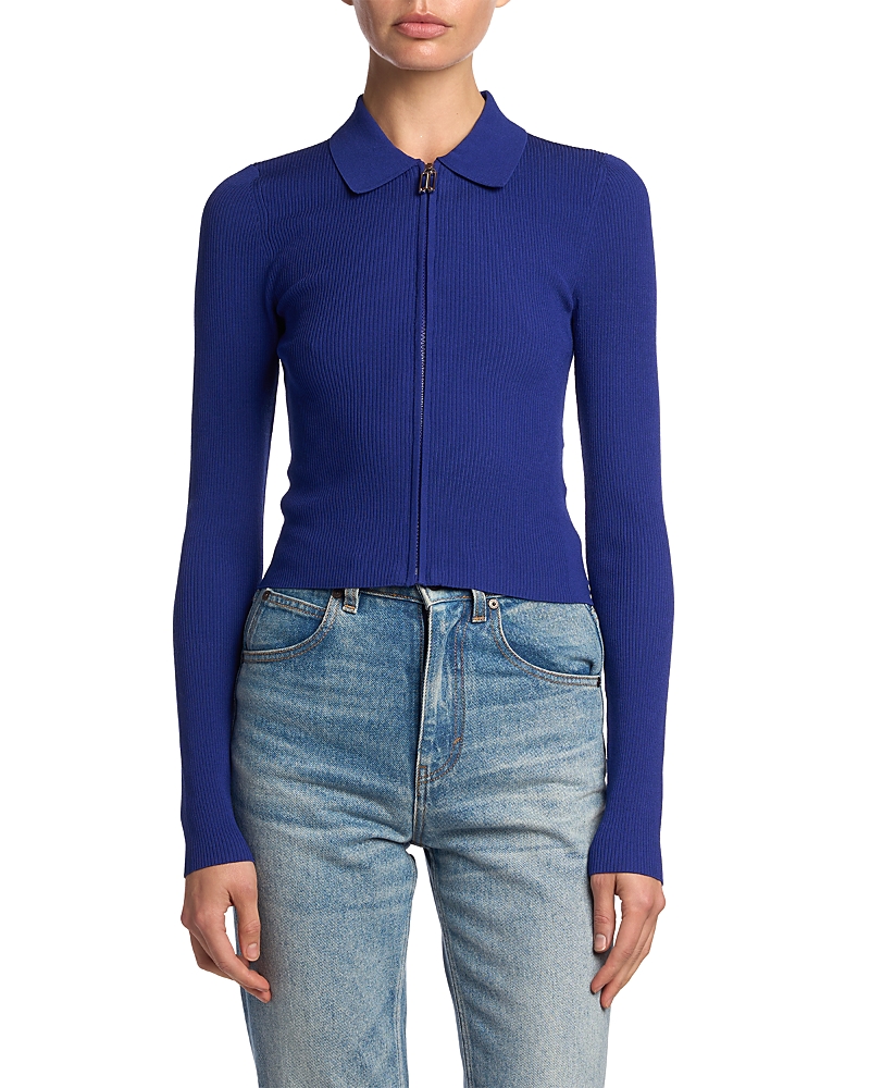 Victoria Beckham Zipped Polo Top
