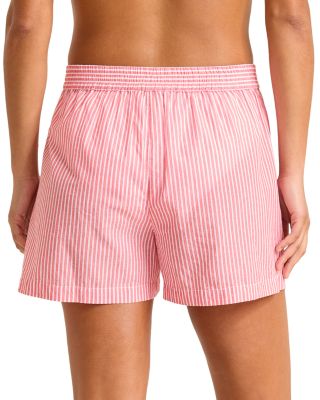 Coastline Striped Cover Up Shorts