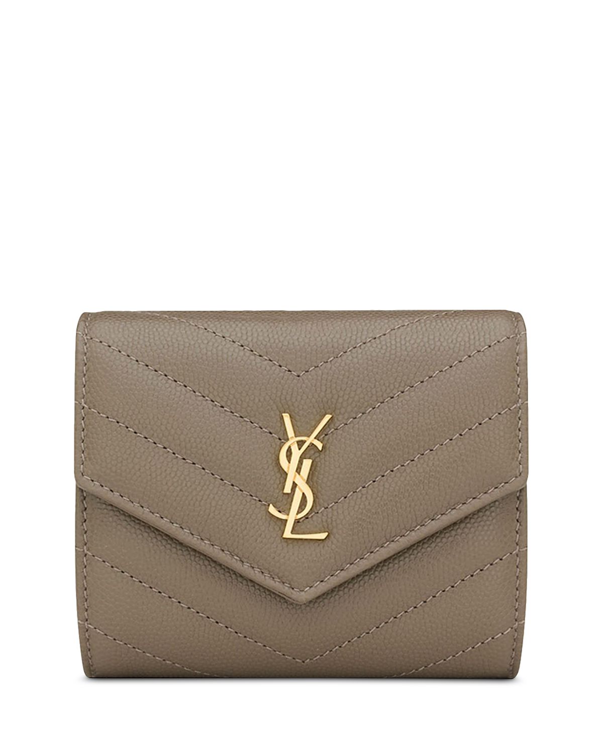 Saint Laurent Cassandre MatelassA Multi-folded Wallet
