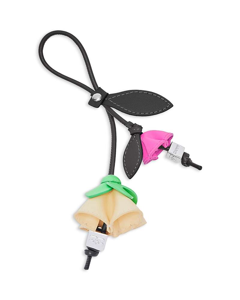 Ganni Flower Bag Charm · One Size