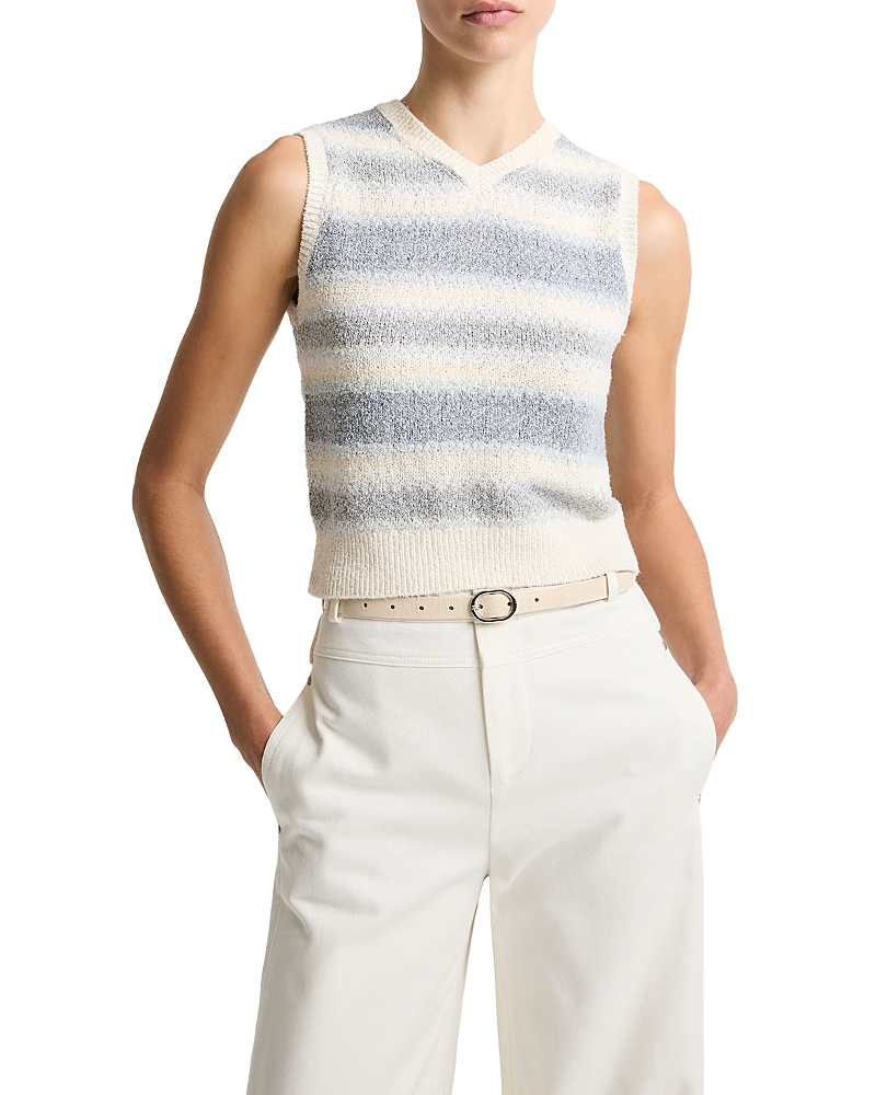 Vince Summer Fair Isle Vest