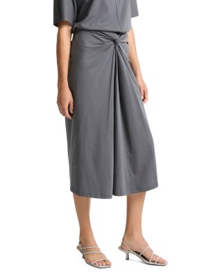 Faux Wrap Skirt