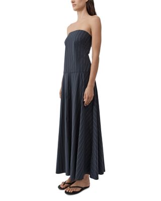 Strapless Rouleau Tie Top