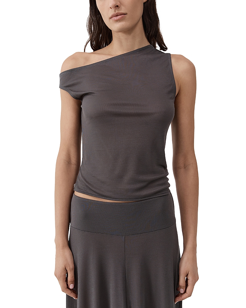 St. Agni Fine Jersey Asymmetric Top
