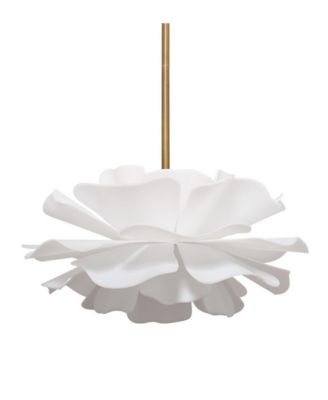  Zinnia 4-Light Acrylic Chandelier, Small