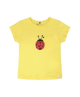 Girls' Organic Cotton Jersey Short Sleeve Ladybug T-Shirt - Big Kid
