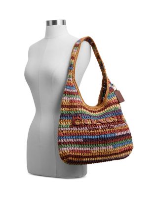 Brooklyn 34 Straw Shoulder Bag