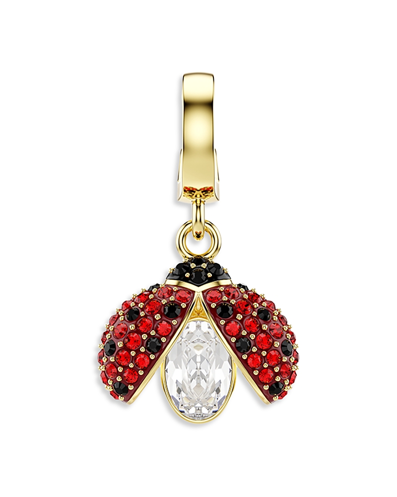 Swarovski Idyllia Crystal Ladybug Charm · OS