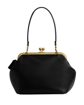 Kisslock 27 Leather Frame Bag