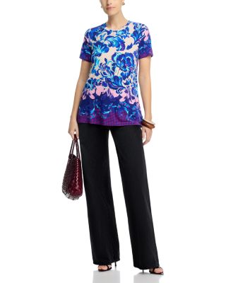 The Janie Favorite Short Sleeve Crewneck Swing Tee