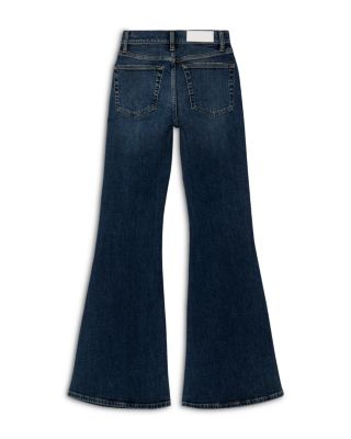 The Strutter Mid Rise Flare Leg Jeans in Sonoma Indigo