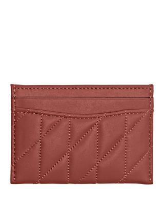 Card Case with Pillow Quilting