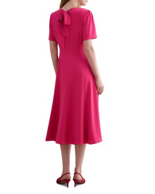 Petites Camille Satin Dress