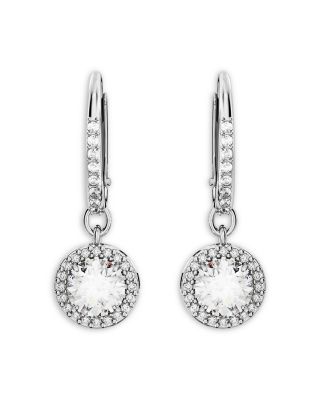 Una Angelic Crystal & Cubic Zirconia Drop Earrings