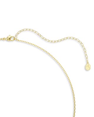 Gema Mixed Crystal Open Pendant Necklace, 23.62-29.5"