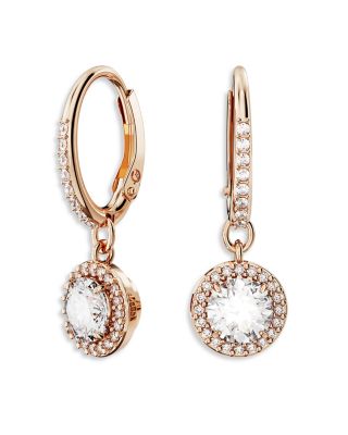 Una Angelic Crystal & Cubic Zirconia Drop Earrings
