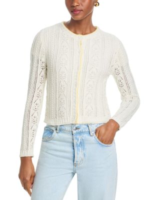Daisy Long Sleeve Crewneck Cardigan