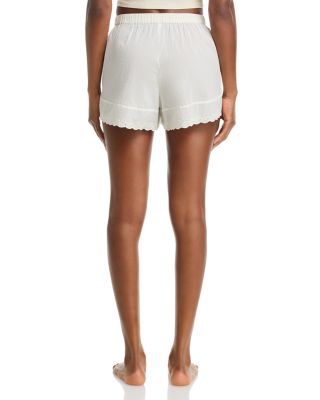 The Eyelet Button Sleep Top & The Eyelet Tape Shorts