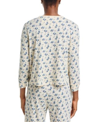 The Crop Sleep Henley Top