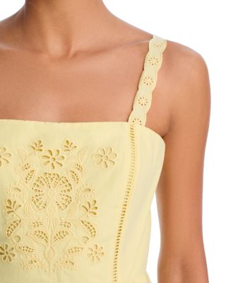 Embroidered Midi Dress - Exclusive