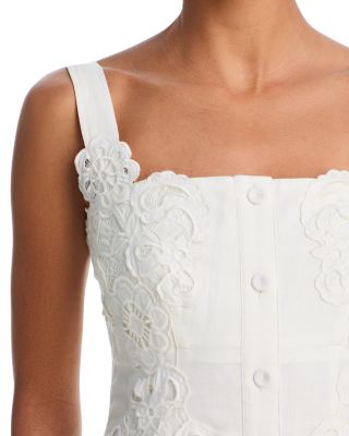 Lace Appliqu&eacute; Midi Dress - Exclusive