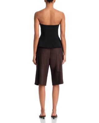 Panel Strapless Top - Exclusive