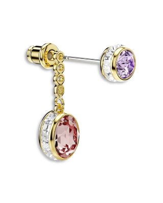 Chroma Crystal Jacket Earrings