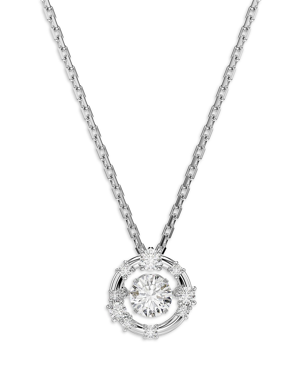 Swarovski Constella Dancing Stone Pendant Necklace, 14.87-17.75