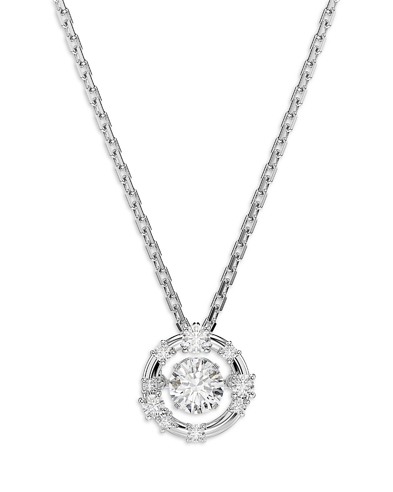 Swarovski Constella Dancing Stone Pendant Necklace, 14.87-17.75