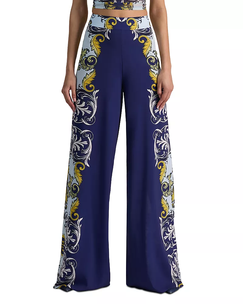 Alice and Olivia Athena Wide Leg Pants